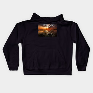 Sunset at Elafonisi Kids Hoodie